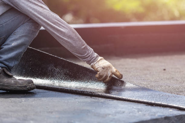 Professional Foundation Crack Repair technician working in Campbellsburg, KY